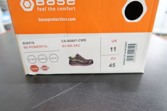 Sikkerhedssko Str. 45 BASE Model: POWERFUL B0897S