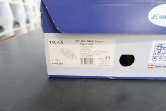 Sikkerhedssko Str. 39 EURO DAN FOOTWEAR Model: WALKI 140-05