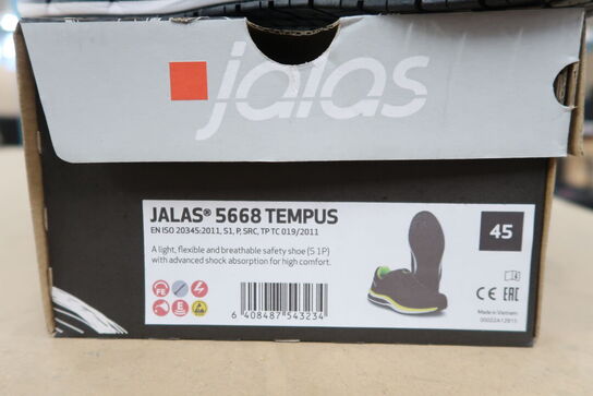 Sikkerhedssko Str. 45 JALAS Model: TEMPUS 5668
