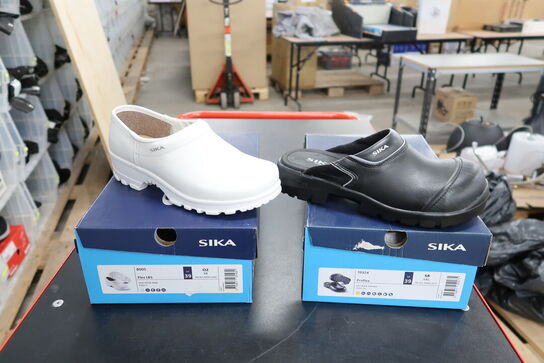 2 Par Sikkerhedssko Str. 39 SIKA Model: PROFLEX 19324, FLEX LBS 8005
