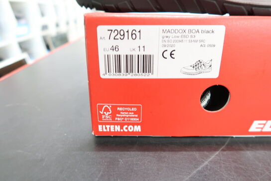 Sikkerhedssko Str. 46 ELTEN Model: MADDOX BOA AS3509