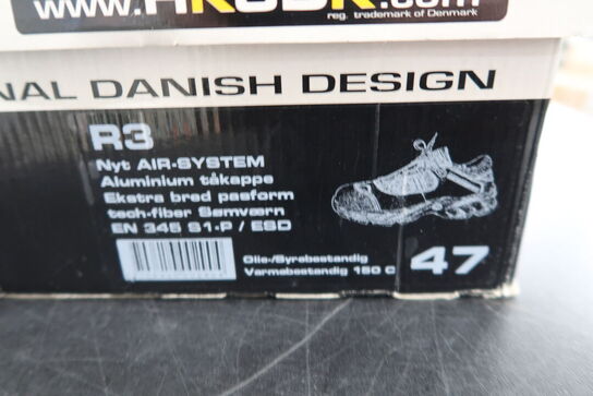 Sikkerhedssko Str. 47 HKSDK Model: R3 