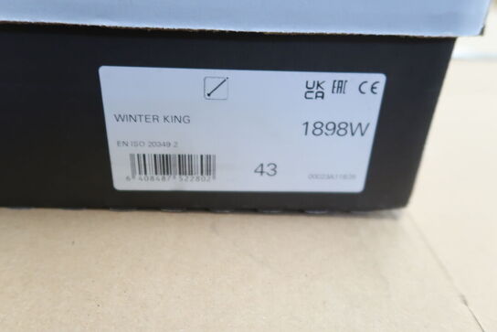 Sikkerhedssko Str. 43 JALAS Model: WINTER KING 1898W