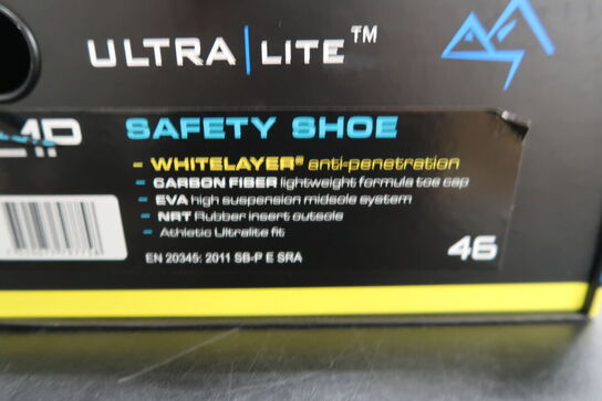 Sikkerhedssko Str. 46 AIRTOX Model: WHITELAYER UL1P