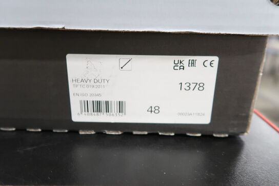 Sikkerhedssko Str. 48 JALAS Model: HEAVY DUTY 1278