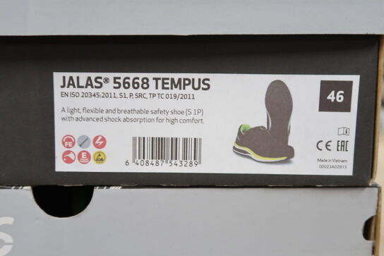 2 Par Sikkerhedssko Str. 46 JALAS Model: TEMPUS 5668