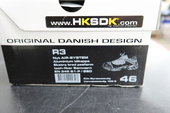 Sikkerhedssko Str. 46 HKSDK Model: R3 