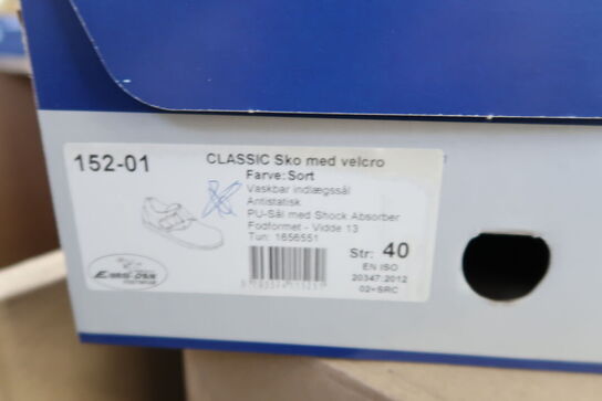 Sikkerhedssko Str. 40 EURO DAN FOOTWEAR Model: CLASSIC 152-01