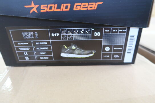 Sikkerhedssko Str. 38 SOLID GEAR Model: VENT2 S1P