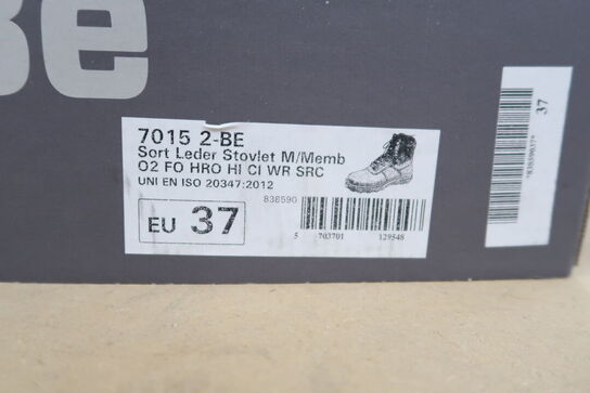 Sikkerhedssko Str. 37 2BE Model: 7015