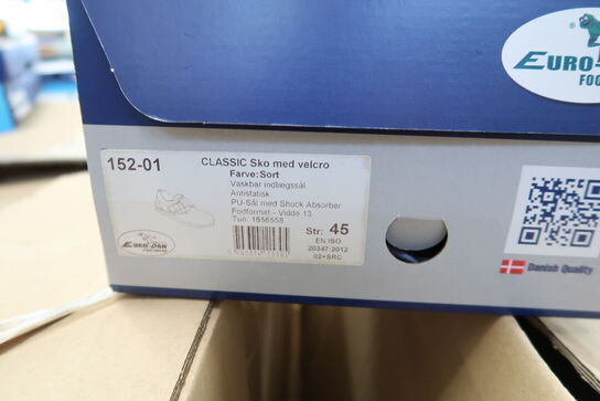 Sikkerhedssko Str. 47 EURO DAN FOOTWEAR Model: CLASSIC 152-01