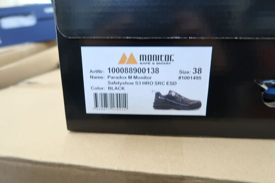Sikkerhedssko Str. 38 MONITOR Model: PARADOX M 10008890138