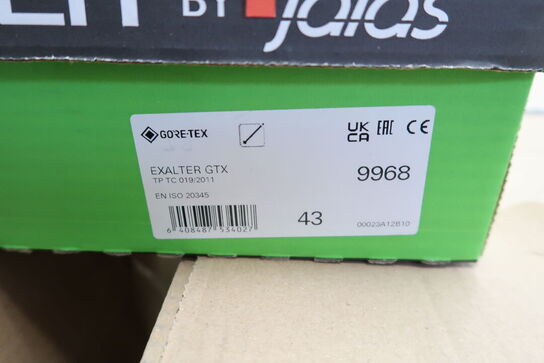 Sikkerhedssko Str. 43 JALAS Model: EXALTER 9968 GTX