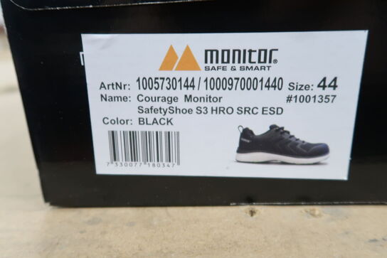 Sikkerhedssko Str. 44 MONITOR Model: COURAGE 1001357