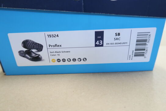 2 Par Sikkerhedssko Str. 43 SIKA Model: SUPERCLOG 101, PROFLEX 19324