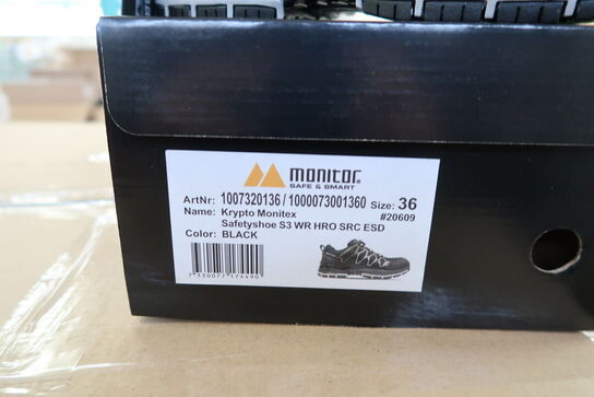 Sikkerhedssko Str. 36 MONITOR Model: KRYPTO MONITEX 10007320136