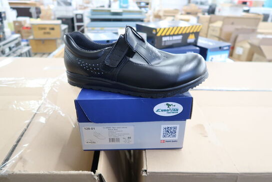 Sikkerhedssko Str. 46 EURO DAN FOOTWEAR Model: CLASSIC 128-01