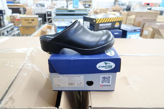 Sikkerhedssko Str. 41 EURO DAN FOOTWEAR Model: FLEX 451-01