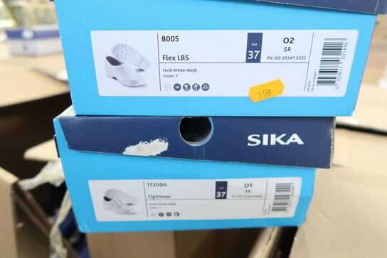 2 Par Sikkerhedssko Str. 37 SIKA Model: FLEX LBS 8005, OPTIMAX 172000