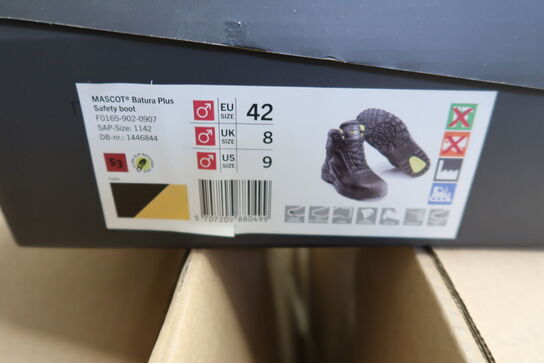 Sikkerhedssko Str. 42 MASCOT  Model: BATURA PLUS 1142