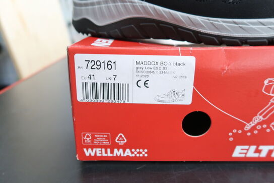 Sikkerhedssko Str. 41 ELTEN Model: MADDOX BOA AS3509