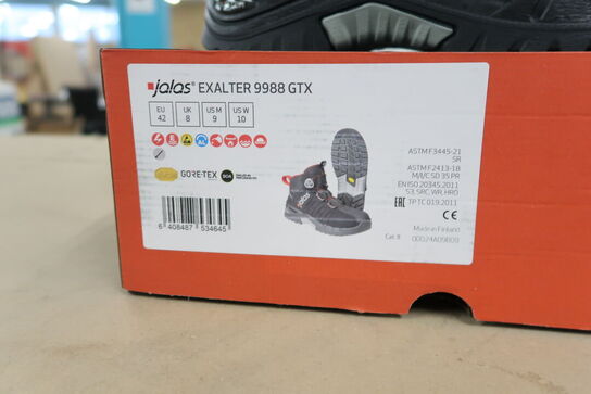 2 Par Sikkerhedssko Str. 42 JALAS Model: EXALTER 9988 GTX; TEMPUS 5668