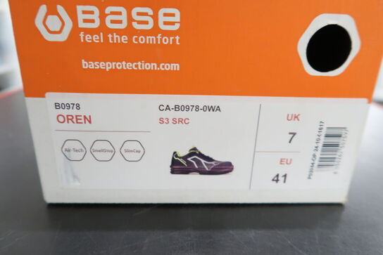 Sikkerhedssko Str. 41 BASE Model: OREN B0978