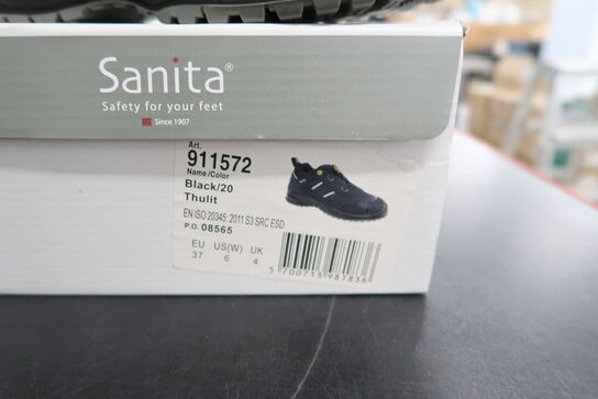 Sikkerhedssko Str. 37 SANITA Model: THULIT 911572