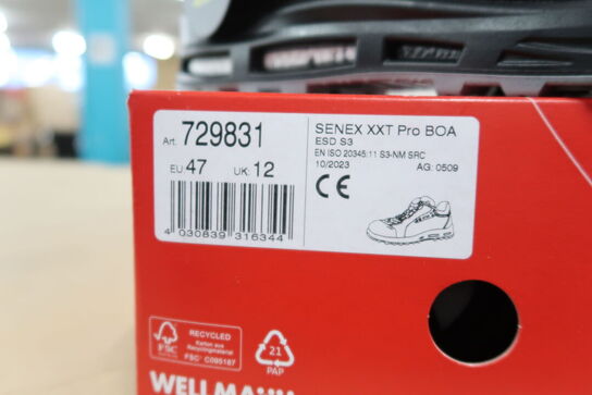 Sikkerhedssko Str. 47 ELTEN Model: SENEX XXT Pro Boa ESD56