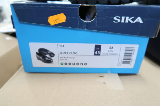 2 Par Sikkerhedssko Str. 43 SIKA Model: SUPERCLOG 101, PROFLEX 19324
