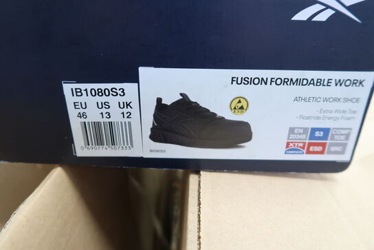 Sikkerhedssko Str. 46 REEBOK Model: FUSION FORMIDABLE IB1080S3