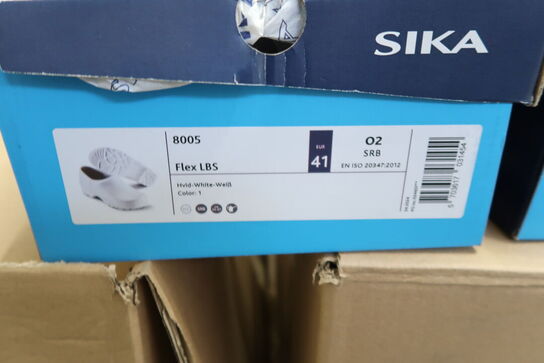 2 Par Sikkerhedssko Str. 41 SIKA Model: PROFLEX 19322, FLEX LBS 8005