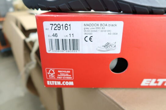 Sikkerhedssko Str. 46 ELTEN Model: MADDOX BOA AS3509
