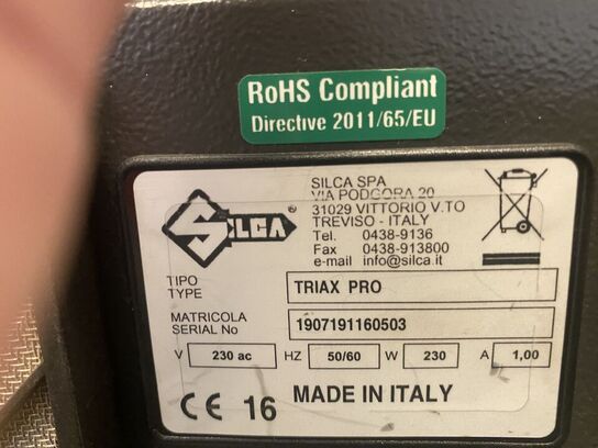 Nøglefræser SILCA Triax Pro