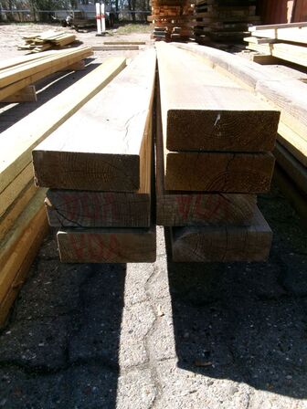 33,7 m reglar 4,5 x 12 cm, trykimprægneret