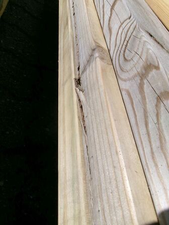 33,7 m reglar 4,5 x 12 cm, trykimprægneret