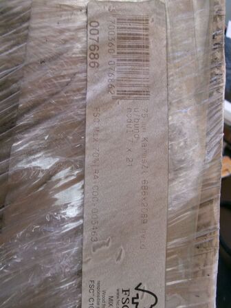 4 stk. karmsæt u/bund, 75 mm