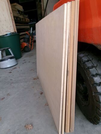 7 stk. plader 80 x 120 cm