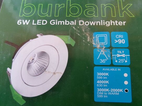 5 stk. LED Down light 6W