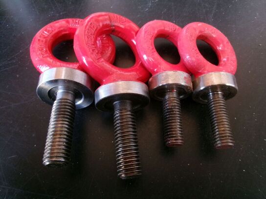 4 stk. øjebolte med gevind