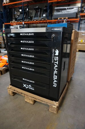 Værktøjsvogn, Stahlbär, 7 skuffer inkl. Værktøj 