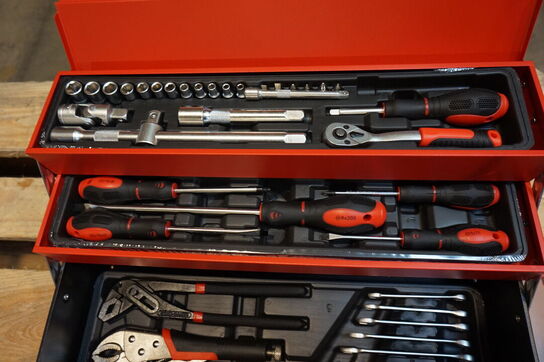 Værktøjskasse BSN Tools RS-GCX-TS085 85 dele 