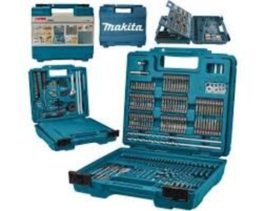 Makita E-11689 Bor og Bitssæt 256 dele 