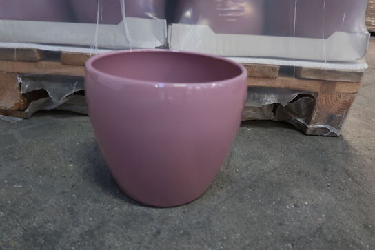 252 stk. 255/20 Keramikpotte Emma mauve Ø 20 H 17,5 cm - Varenummer: 522012