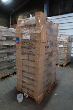 432 stk. 1870/16 Potte Alabaster turkis Ø 16 H 15 cm - Varenummer: 505789