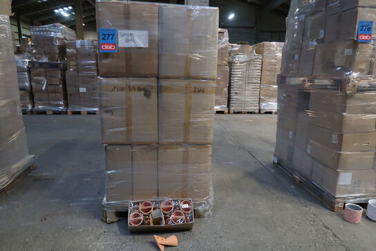 2592 stk. 1300/8,5 Spids halvkeglepotte terrakotta natur - Varenummer: 504555