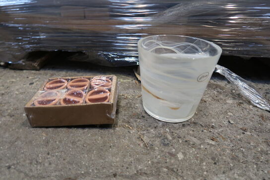 909 stk. 1870/12 Potte Alabaster karamel Ø 12 H 10,5 cm - Varenummer: 505746