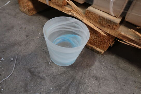 1035 stk. 1870/12 Potte Alabaster mat turkis Ø 12 H 10,5 cm - Varenummer: 506874