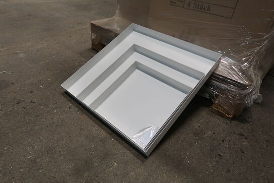 80 stk. 1144/3 Bakkesæt Freddie sivgrøn Ø 23/30/40 H 3,5 cm - Varenummer: 522810