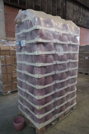 252 stk. 255/20 Keramikpotte Emma mauve Ø 20 H 17,5 cm - Varenummer: 522012